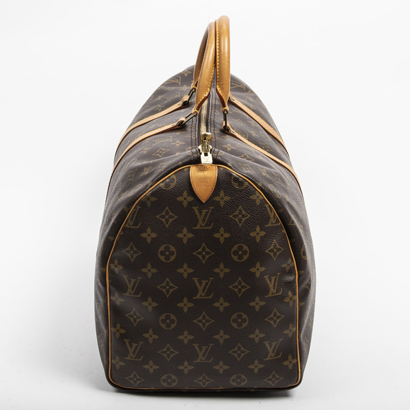 Louis Vuitton Keepall 50  in Brown Monogram Canvas - Picture 4 of 7